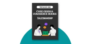 CHSE Odisha Plus Two Salesmanship Book PDF