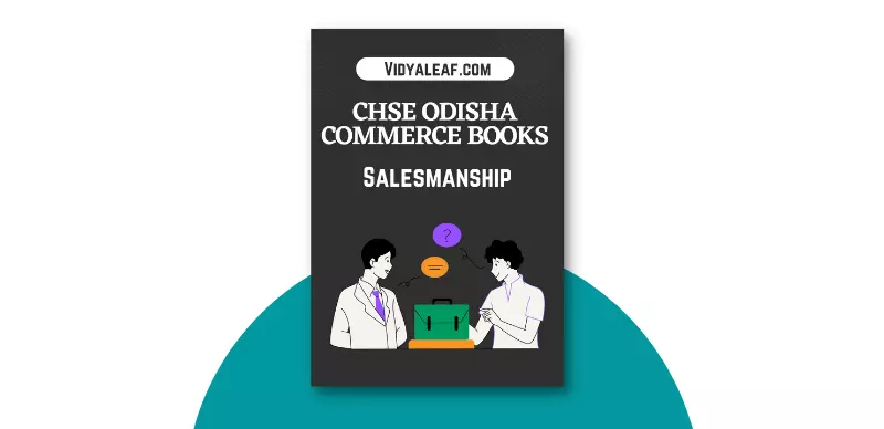 CHSE Odisha Plus Two Salesmanship Book PDF
