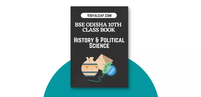BSE Odisha 10th Class History and Political Book PDF Download