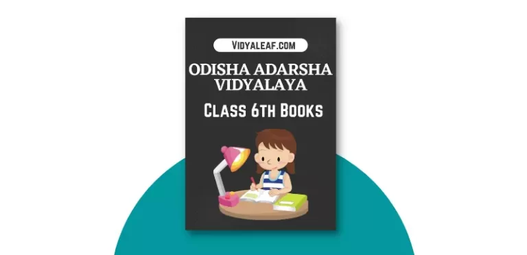 OAV 6th Class Books PDF