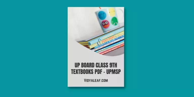 UP Board 9th Class Economics Book PDF
