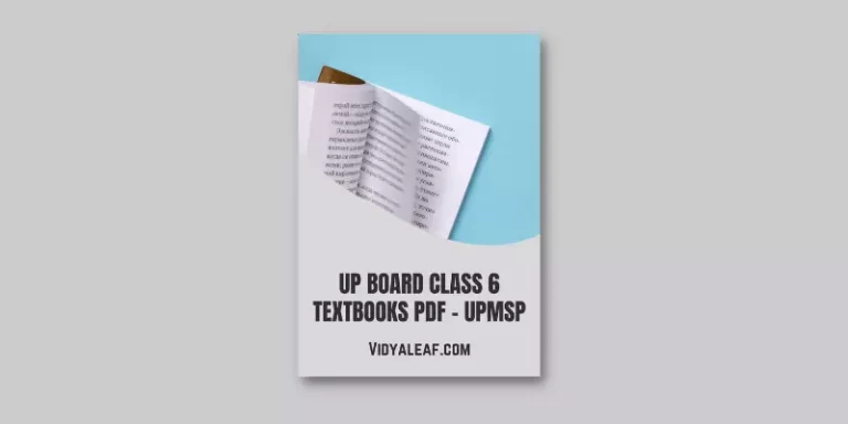 UP Board Class 6 Books PDF