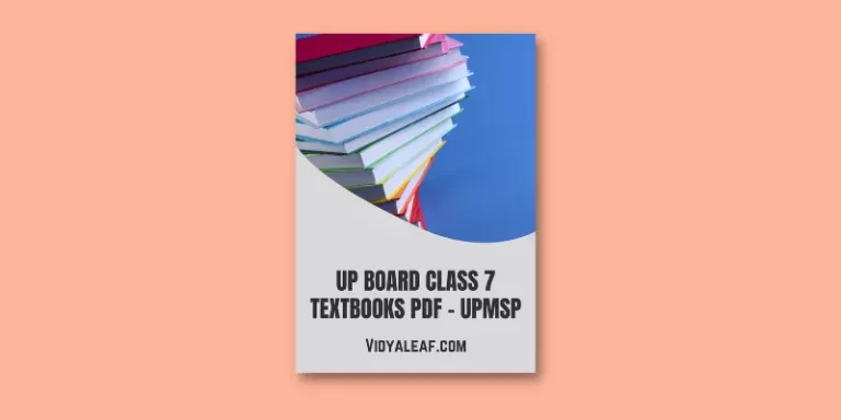 UP Board Class 7 Science Book PDF