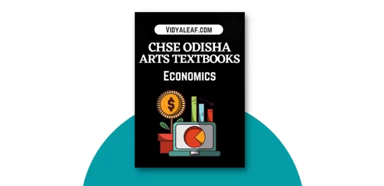 CHSE Odisha Plus Two Economics Book PDF