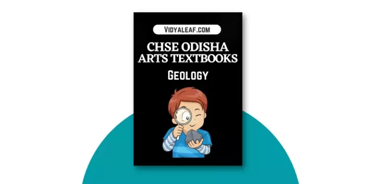 CHSE Odisha Plus Two Geology Book PDF