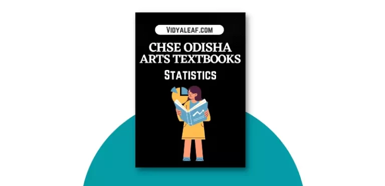 CHSE Odisha Plus Two Statistics Book PDF