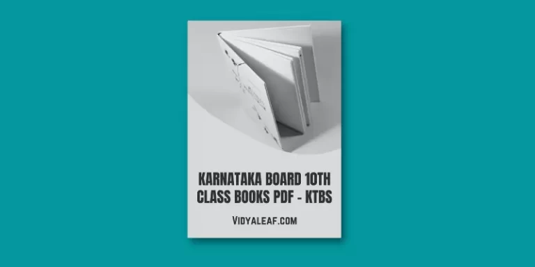 Karnataka KTBS 10th Class Books PDF