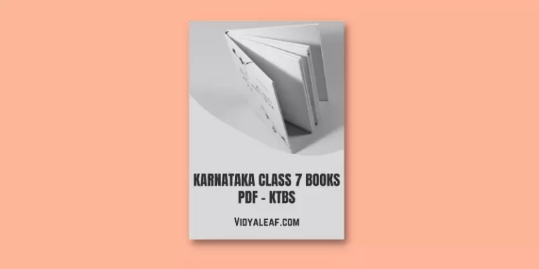 Karnataka KTBS 7th Class English Book PDF