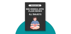 BSE Odisha Class 10th Books PDF Download