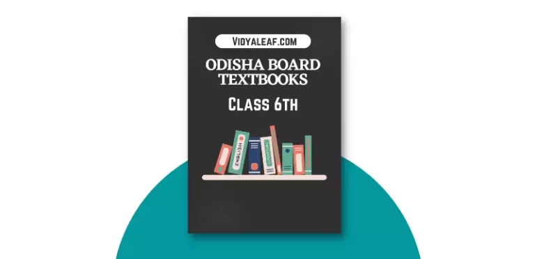 Odisha Board Class 6th Books PDF