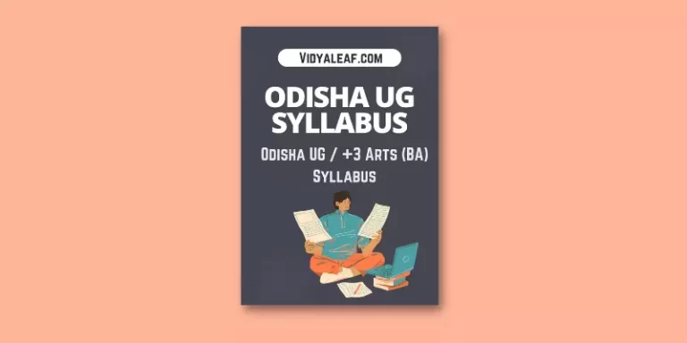 Odisha UG Arts BA Syllabus