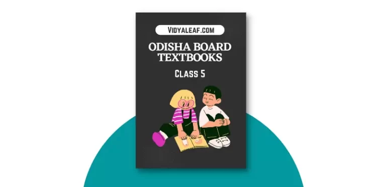 Odisha Board Class 5 Books PDF