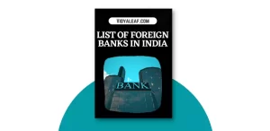 List of Foreign Banks in India