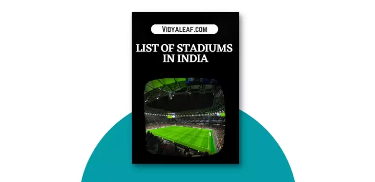 List of Stadiums in India PDF Download