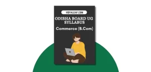 Odisha UG Commerce BCOM Syllabus