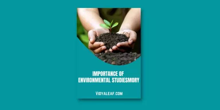 Importance of Environmental Studies