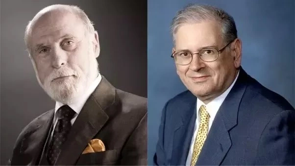 Vint Cerf and Robert E. Kahn (Father of the Internet)