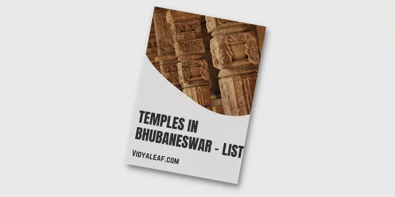 List of Temples in Bhubaneswar