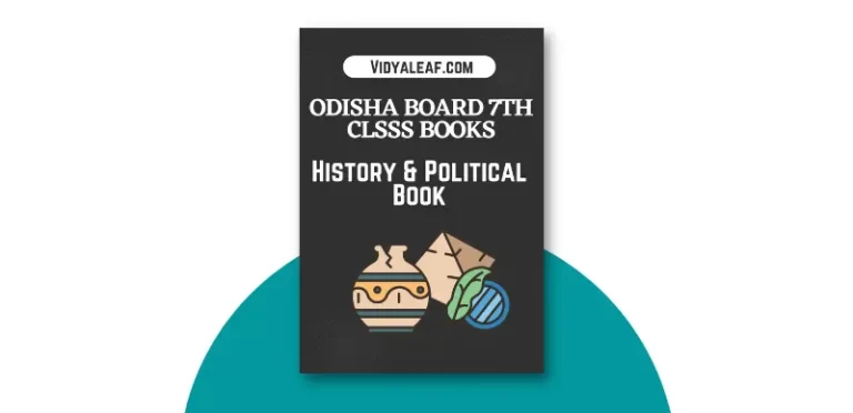 Odisha 7th Class History and Political Book PDF Download