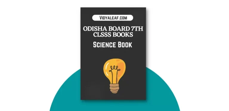 Odisha 7th Class Science Book PDF Download