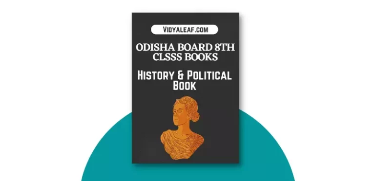 Odisha 8th Class History And Political Book PDF