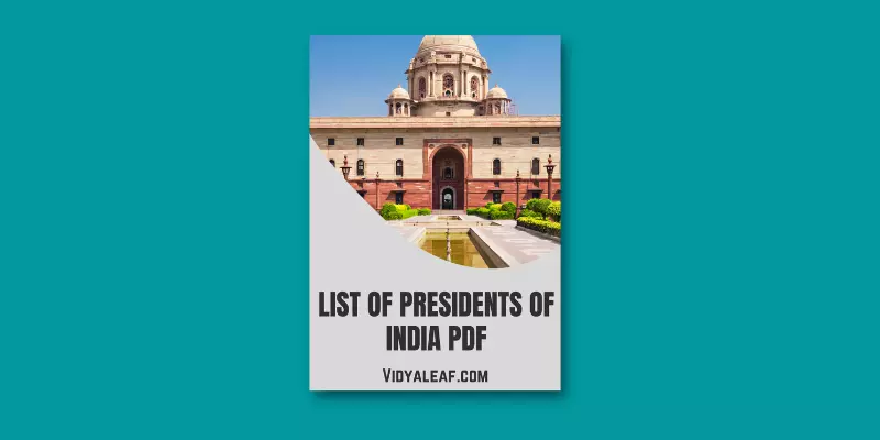 List of Presidents of India PDF