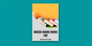 Odisha Board Books PDF