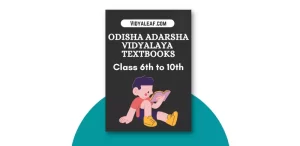 Odisha Adarsha Vidyalaya OAV Books PDF
